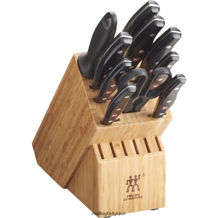 Zwilling Twin Signature 11 pièces, ensemble de blocs de couteaux coutellerie 206XHX382