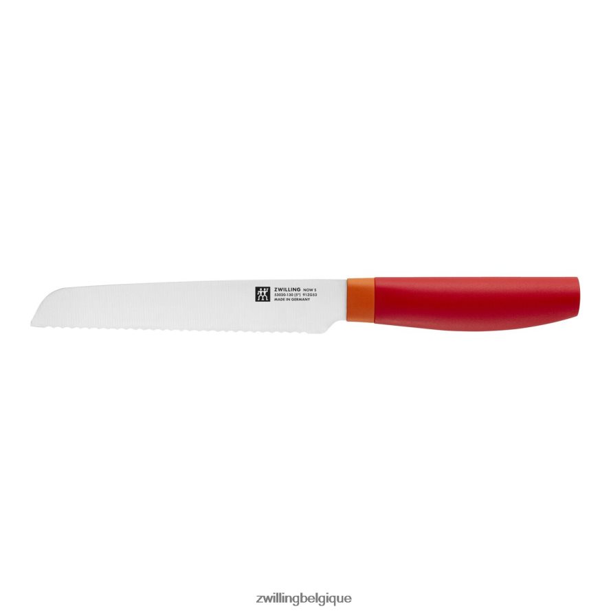 Zwilling maintenant 2 pièces, z maintenant ensemble complet, rouge coutellerie 206XHX135