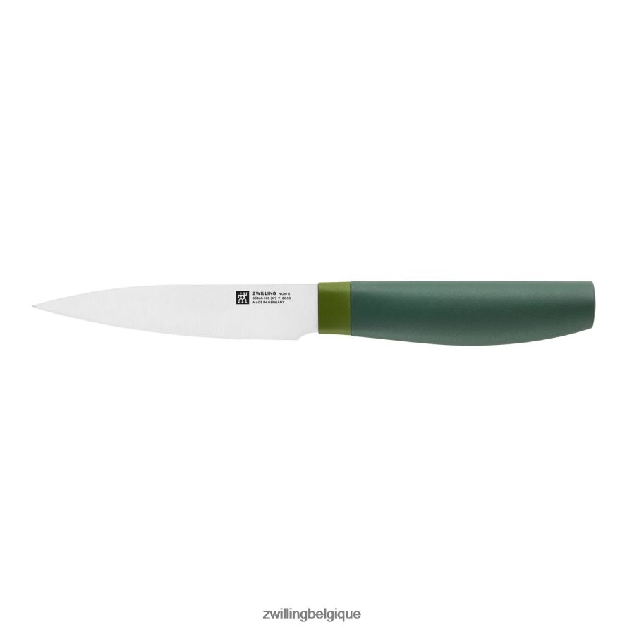 Zwilling now s 6 pièces, ensemble de blocs de couteaux z now s, vert lime coutellerie 206XHX377