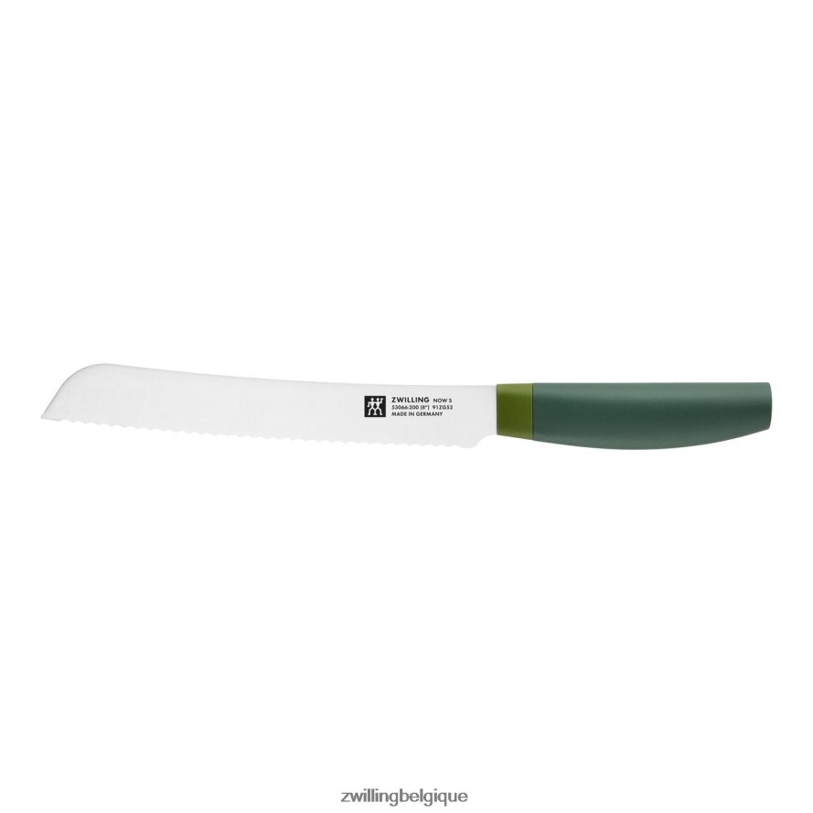 Zwilling now s 6 pièces, ensemble de blocs de couteaux z now s, vert lime coutellerie 206XHX377
