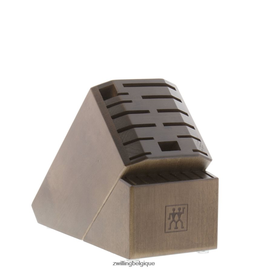 Zwilling pro 20 pcs, jeu de blocs à couteaux, marron coutellerie 206XHX372