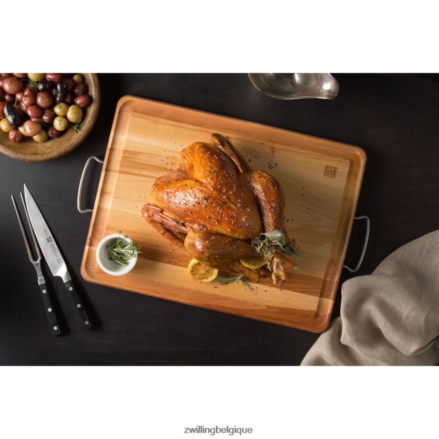 Zwilling pro 2 pièces, ensemble couteau à découper et fourchette coutellerie 206XHX77