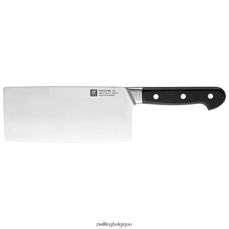 Zwilling pro 7 pouces, couteau de chef chinois/couperet à légumes coutellerie 206XHX17