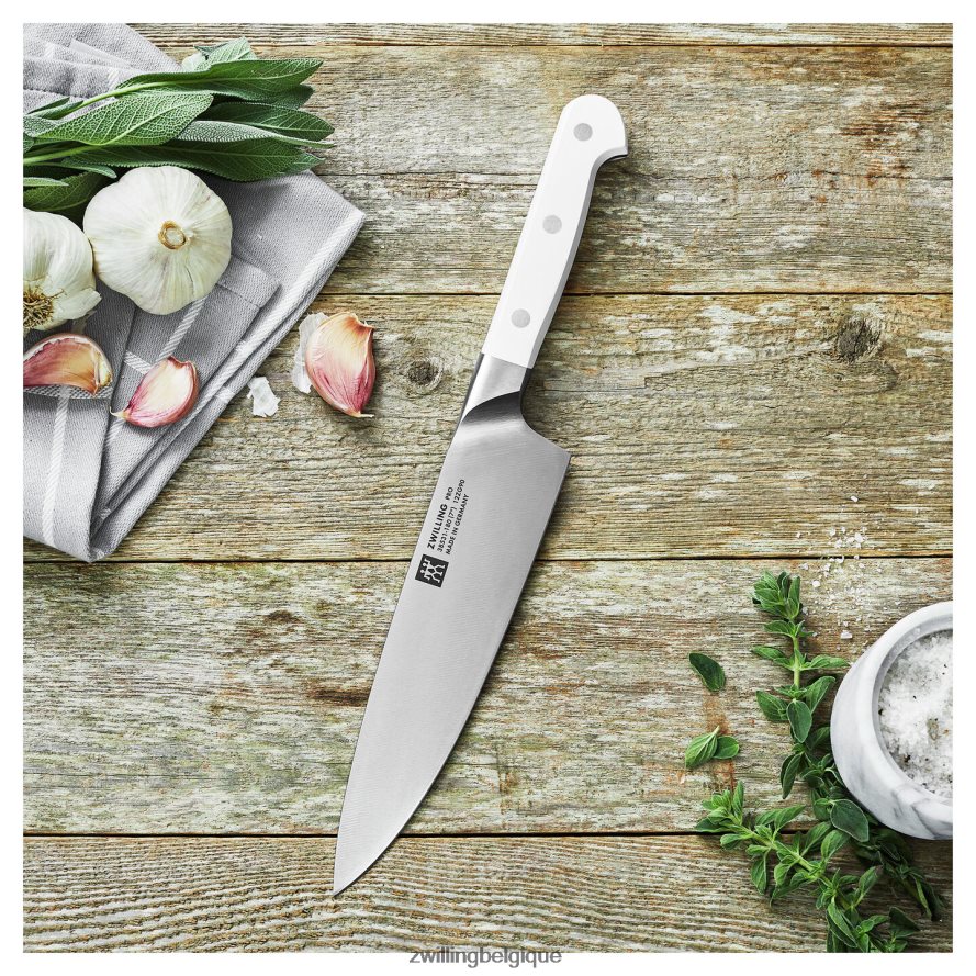 Zwilling pro le blanc 7 pouces, couteau de chef fin coutellerie 206XHX19