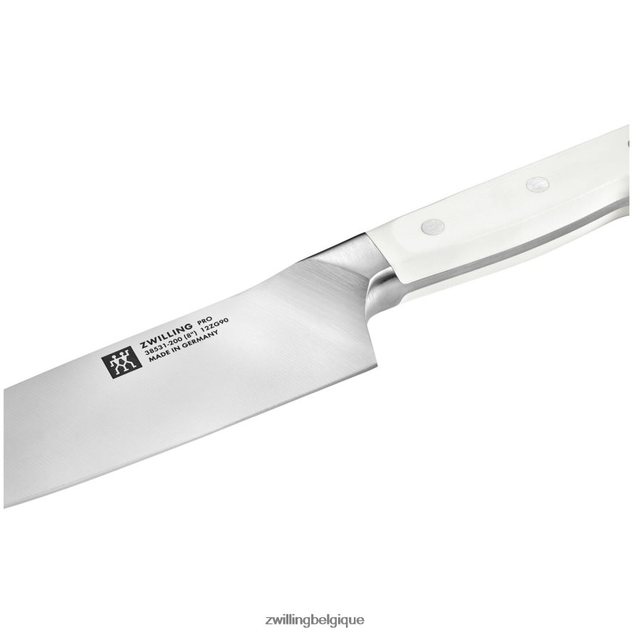 Zwilling pro le blanc 8 pouces, couteau de chef coutellerie 206XHX72