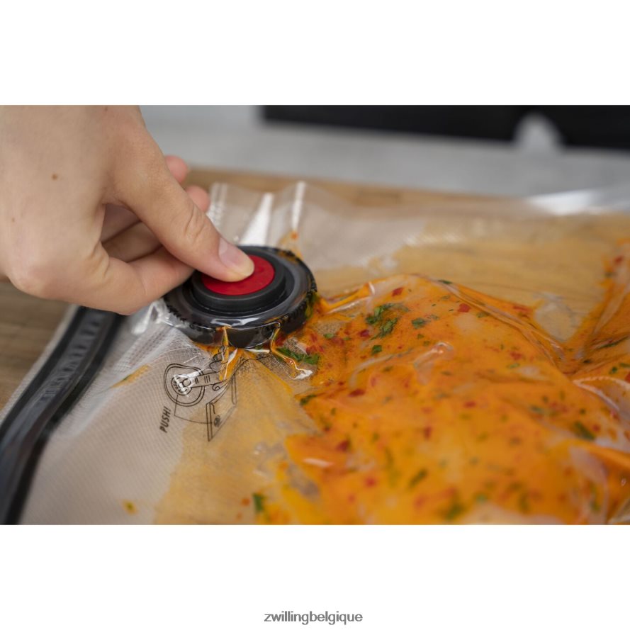 Zwilling Ensemble d\'accessoires pour aspirateur Fresh & Save, barrière contre les liquides, 6 pièces cuisine 206XHX453