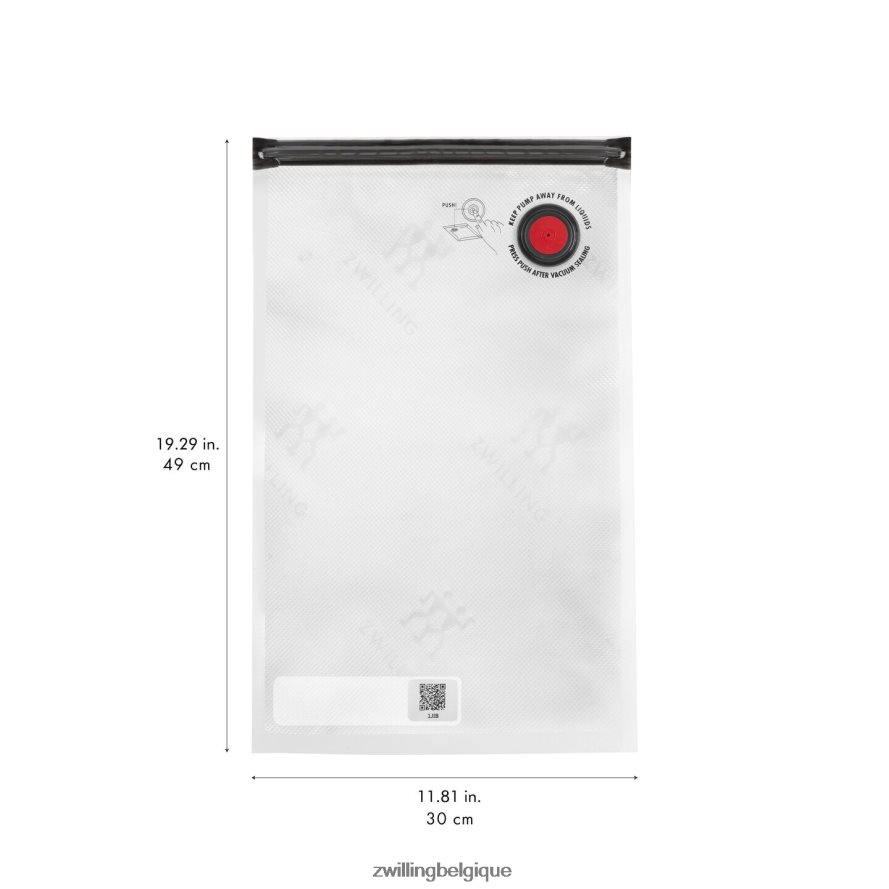 Zwilling Fresh & Save S/M/L / Jeu de 10 sacs sous vide, plastique cuisine 206XHX464