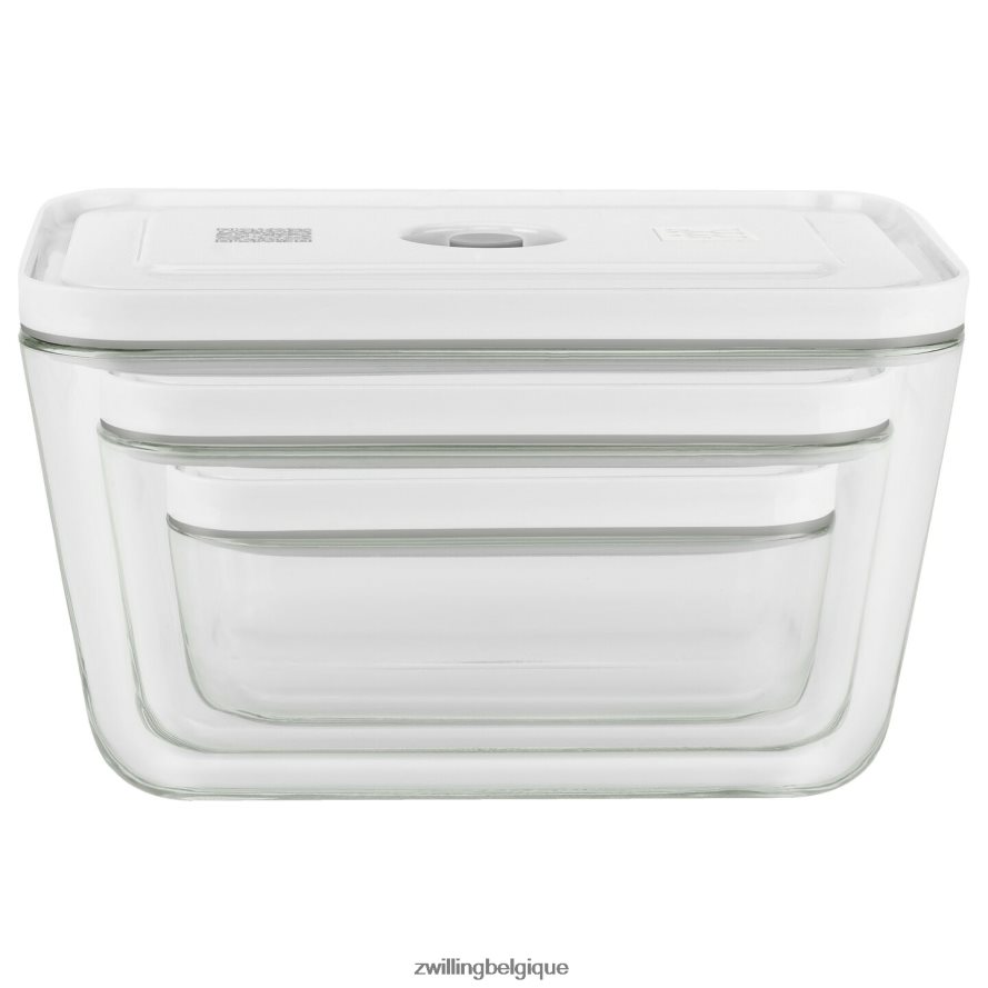 Zwilling Fresh & Save S/M/L / Set de 3 récipients sous vide, gris cuisine 206XHX451