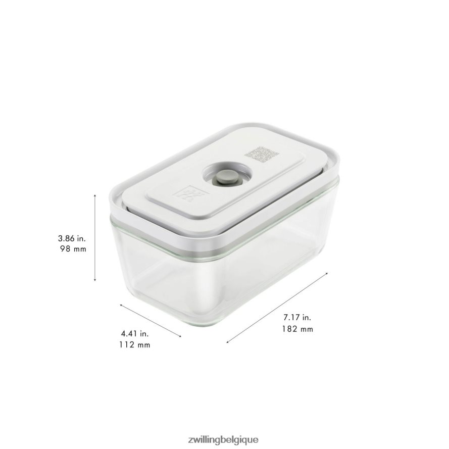 Zwilling Fresh & Save S/M/L / Set de 3 récipients sous vide, gris cuisine 206XHX451