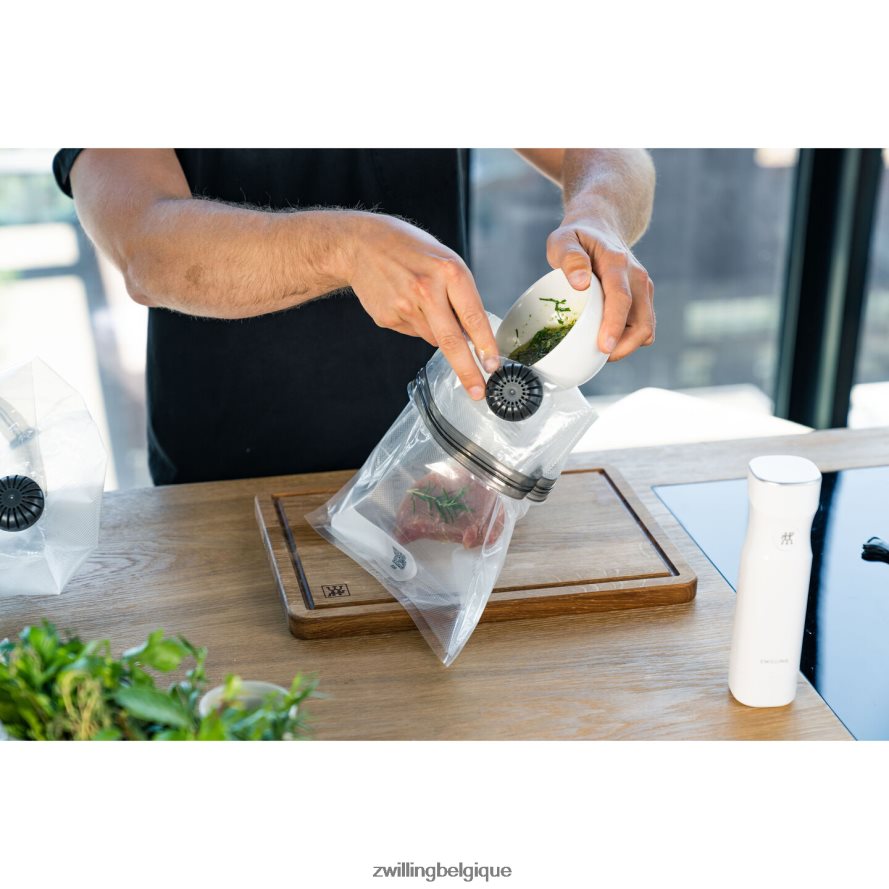 Zwilling Fresh & Save l / jeu de sacs sous vide 12 pièces, plastique cuisine 206XHX470