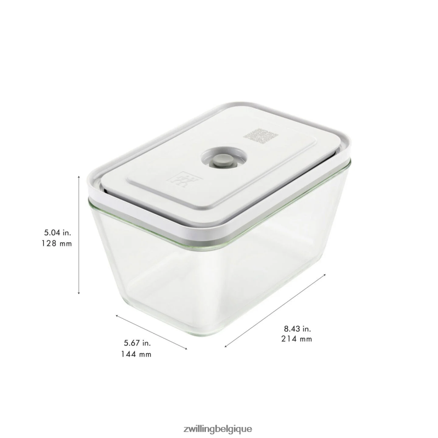 Zwilling Fresh & Save l récipient sous vide, verre, gris cuisine 206XHX469