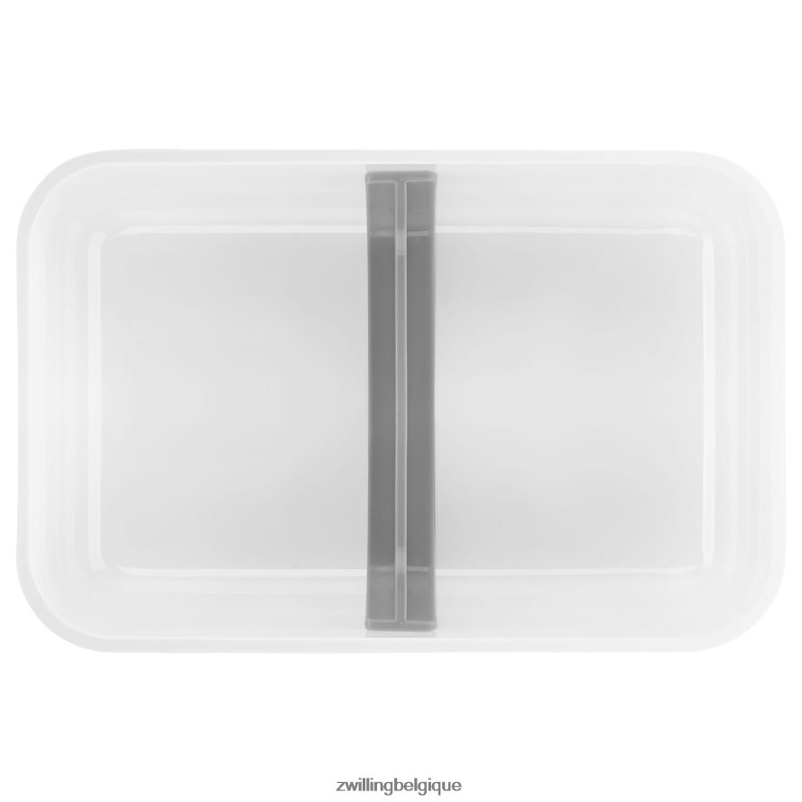 Zwilling boîte à lunch plate sous vide Fresh & Save L, plastique, blanc-gris cuisine 206XHX514