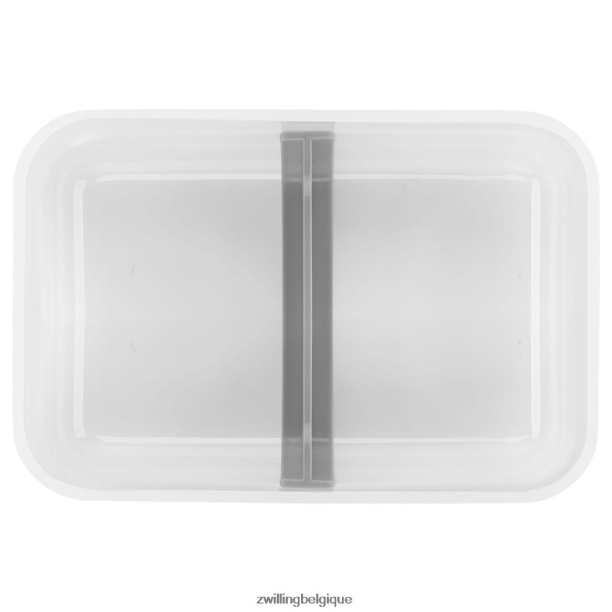 Zwilling boîte à lunch plate sous vide Fresh & Save L, plastique, gris semi-transparent cuisine 206XHX473