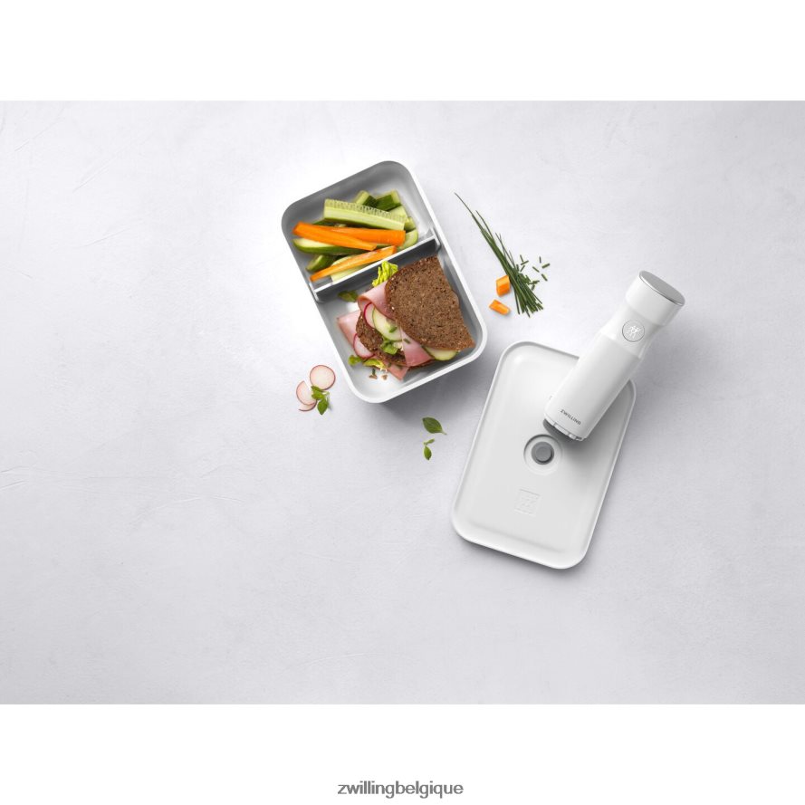 Zwilling boîte à lunch sous vide Fresh & Save L, plastique, blanc-gris cuisine 206XHX485