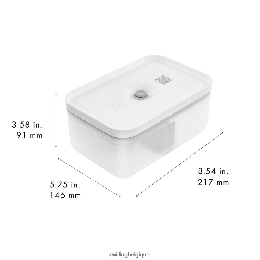 Zwilling boîte à lunch sous vide Fresh & Save L, plastique, gris semi-transparent cuisine 206XHX493