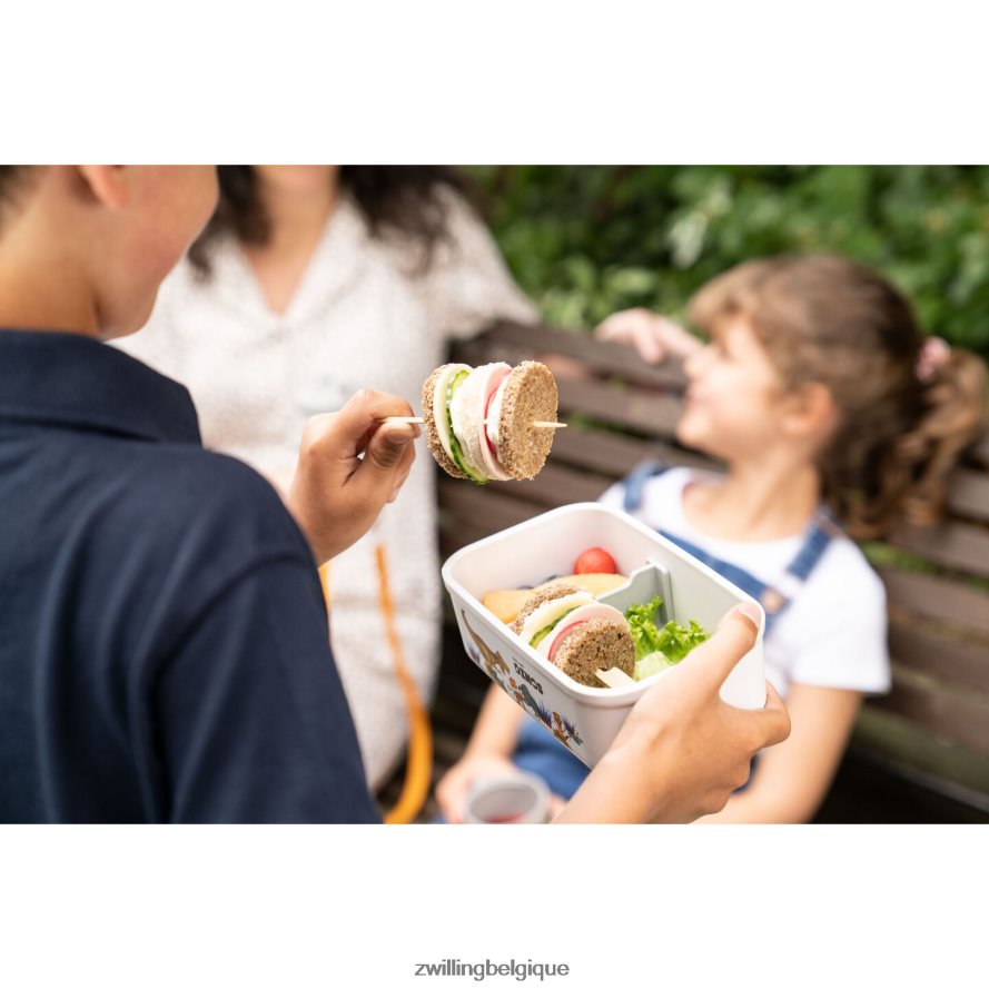 Zwilling boîte à lunch sous vide Fresh & Save M Dinos, plastique, blanc-gris cuisine 206XHX512