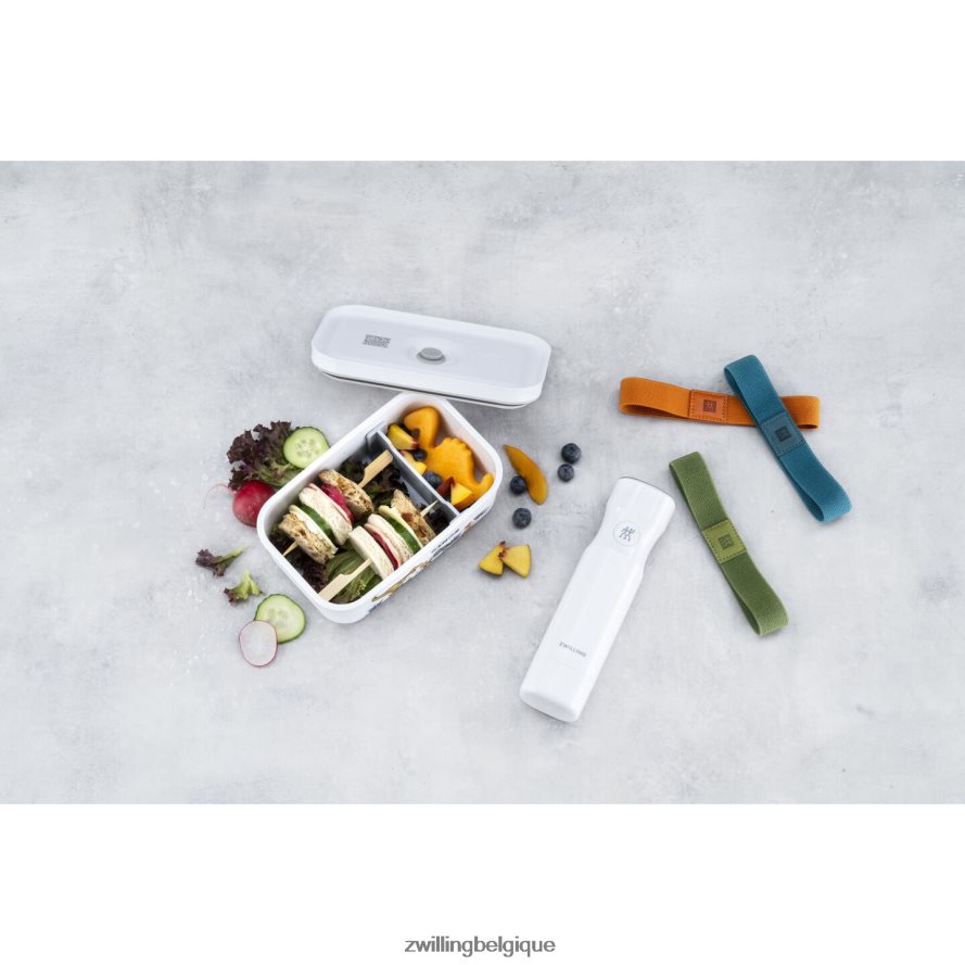 Zwilling boîte à lunch sous vide Fresh & Save M Dinos, plastique, blanc-gris cuisine 206XHX512