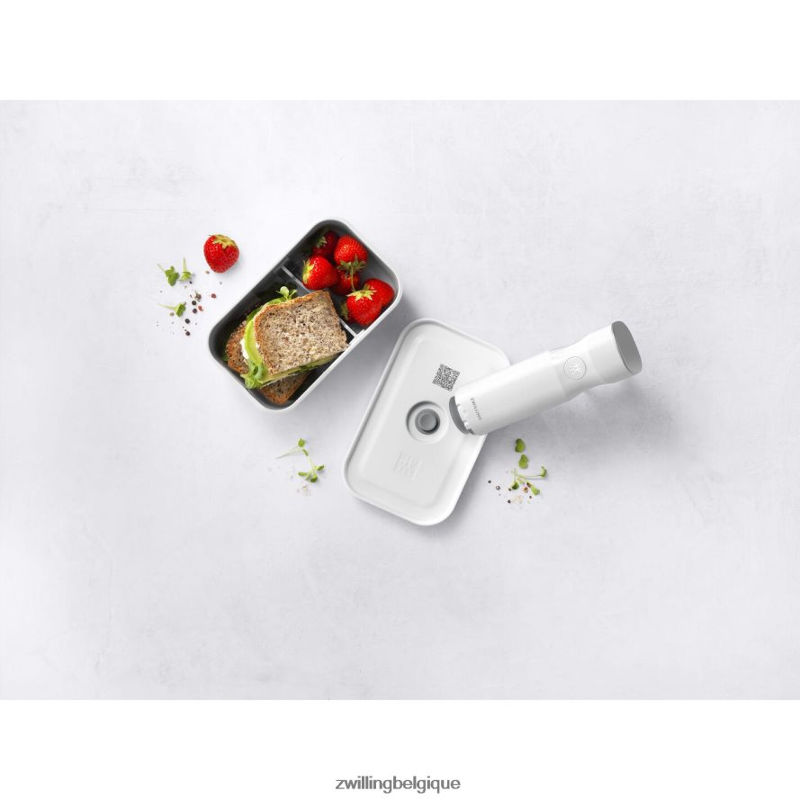 Zwilling boîte à lunch sous vide Fresh & Save M, plastique, blanc-gris cuisine 206XHX504