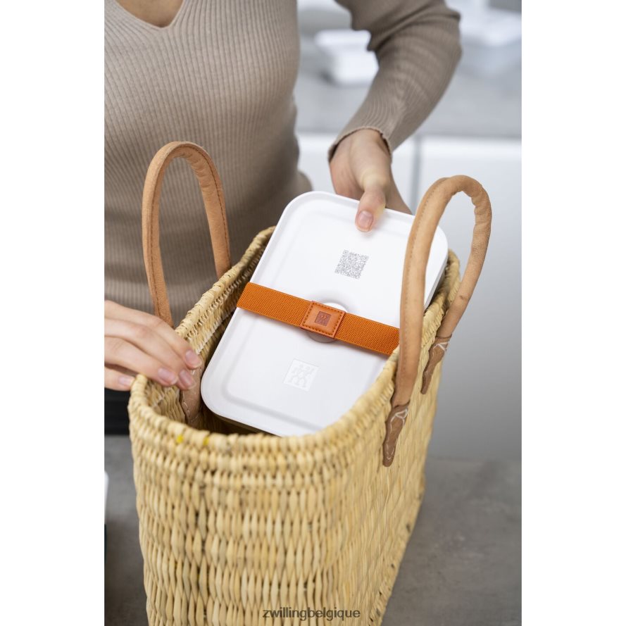 Zwilling boîte à lunch sous vide Fresh & Save M, plastique, blanc-gris cuisine 206XHX504