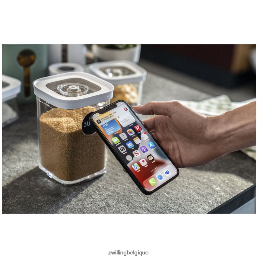 Zwilling contenant cube Fresh & Save 2s, 0,875 qt, transparent-blanc cuisine 206XHX526