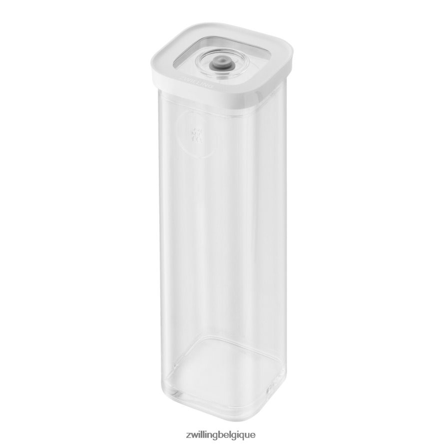 Zwilling ensemble de contenants cubes Fresh & Save 4s, 1,75 qt, transparent-blanc cuisine 206XHX490