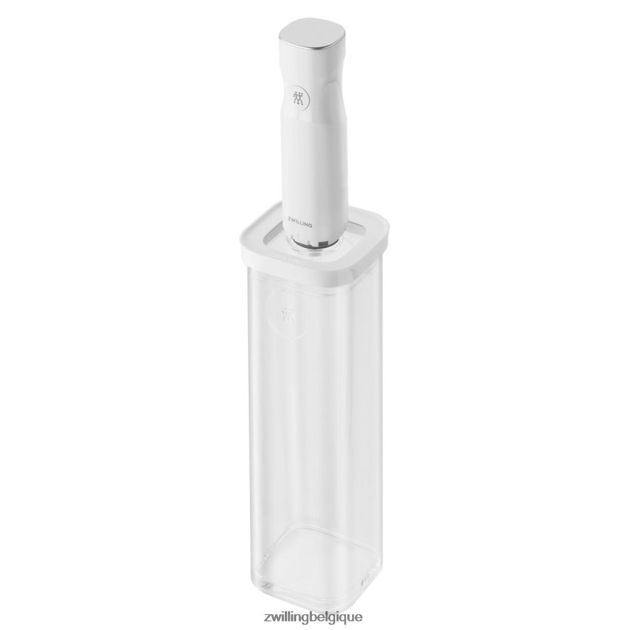 Zwilling ensemble de contenants cubes Fresh & Save 4s, 1,75 qt, transparent-blanc cuisine 206XHX490