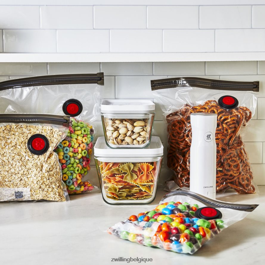 Zwilling ensemble de sacs sous vide Fresh & Save m / 20 pièces, plastique cuisine 206XHX457