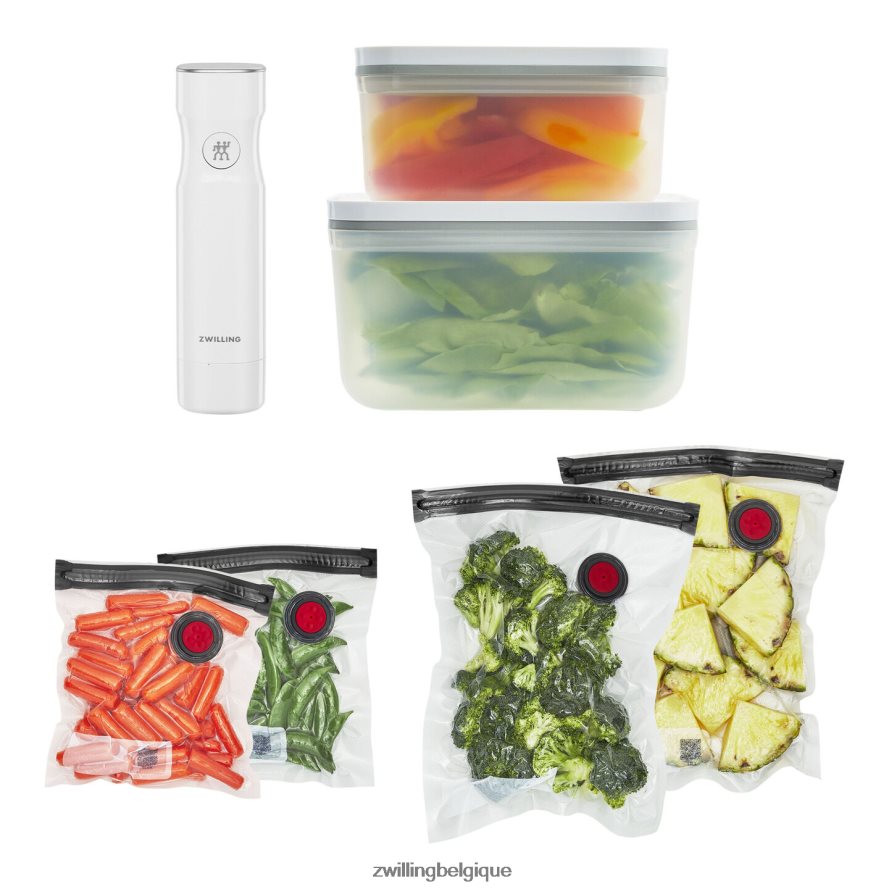 Zwilling kit de démarrage sous vide Fresh & Save Plastic / m/l, 7 pièces cuisine 206XHX459