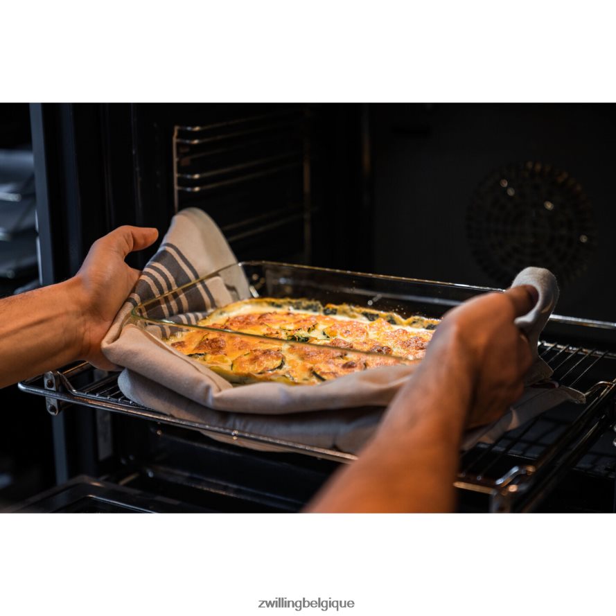 Zwilling plat à gratin sous vide Fresh & Save, verre, gris cuisine 206XHX461