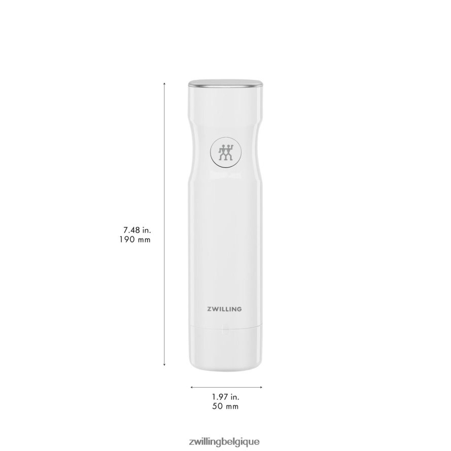 Zwilling pompe à vide Fresh & Save avec capuchon de chargement, blanche cuisine 206XHX452