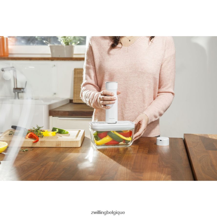 Zwilling récipient sous vide Fresh & Save M, verre, gris cuisine 206XHX482