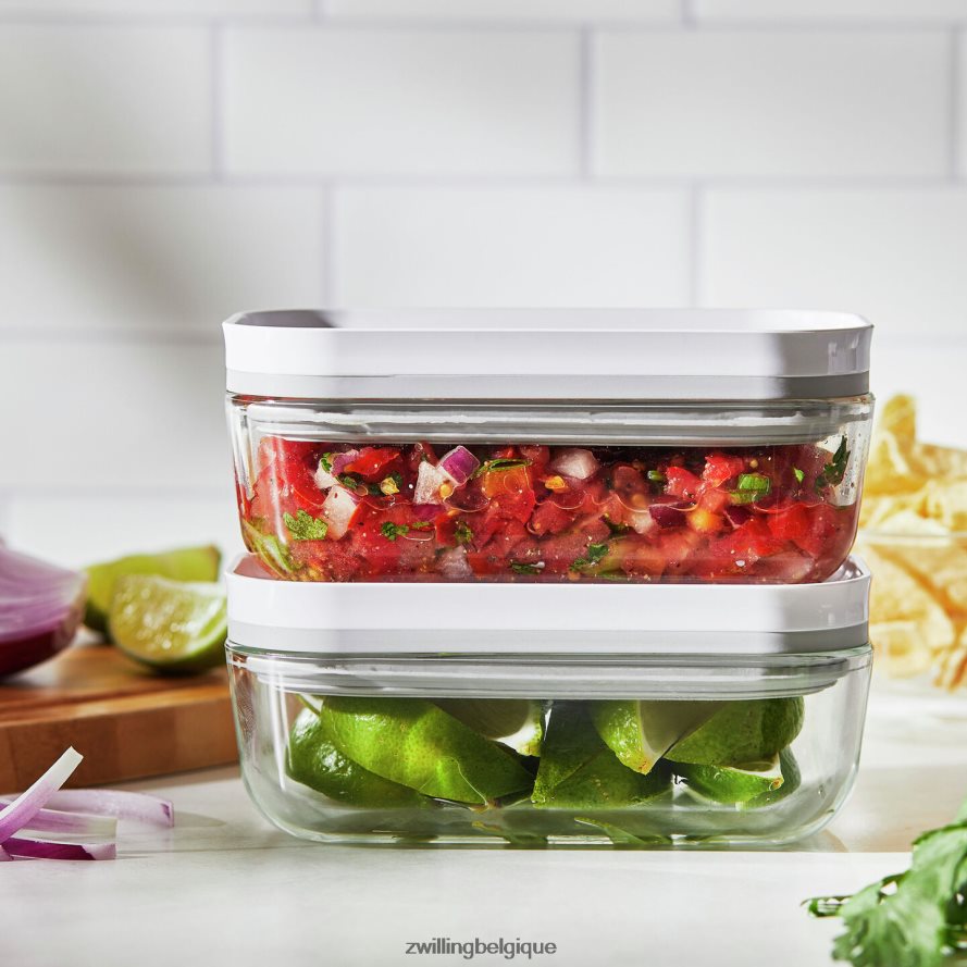 Zwilling set d\'extension en verre Fresh & Save, 36 pièces cuisine 206XHX477