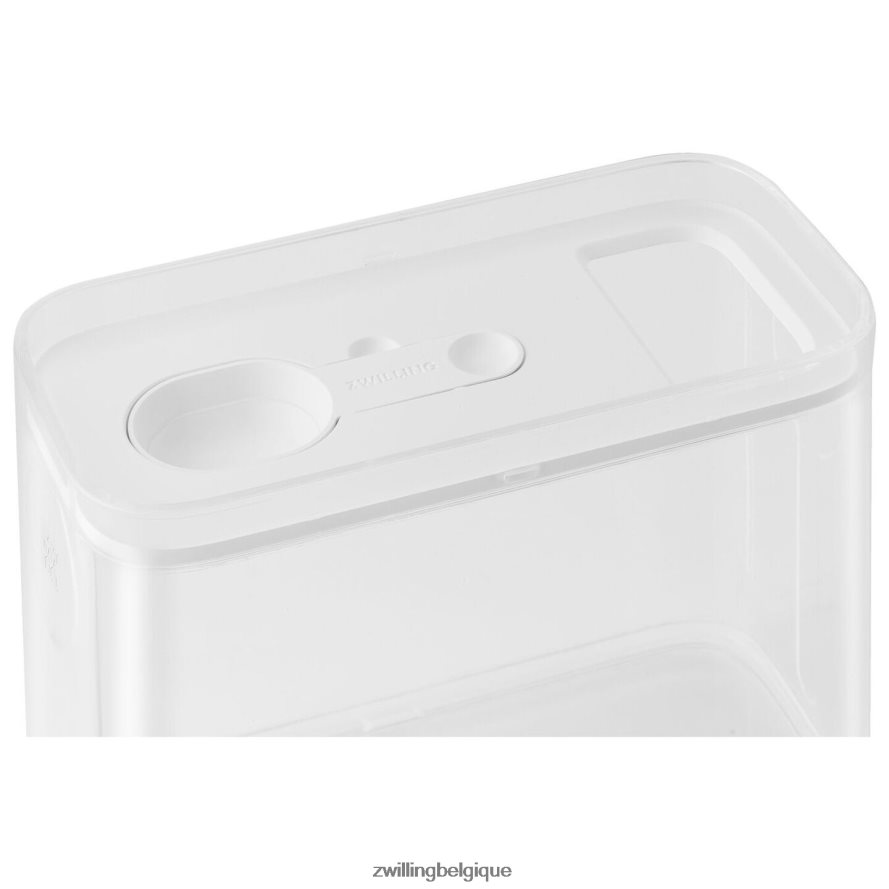 Zwilling set de récipients cubes Fresh & Save avec pompe à vide, moyen, 6 pièces, blanc transparent cuisine 206XHX478