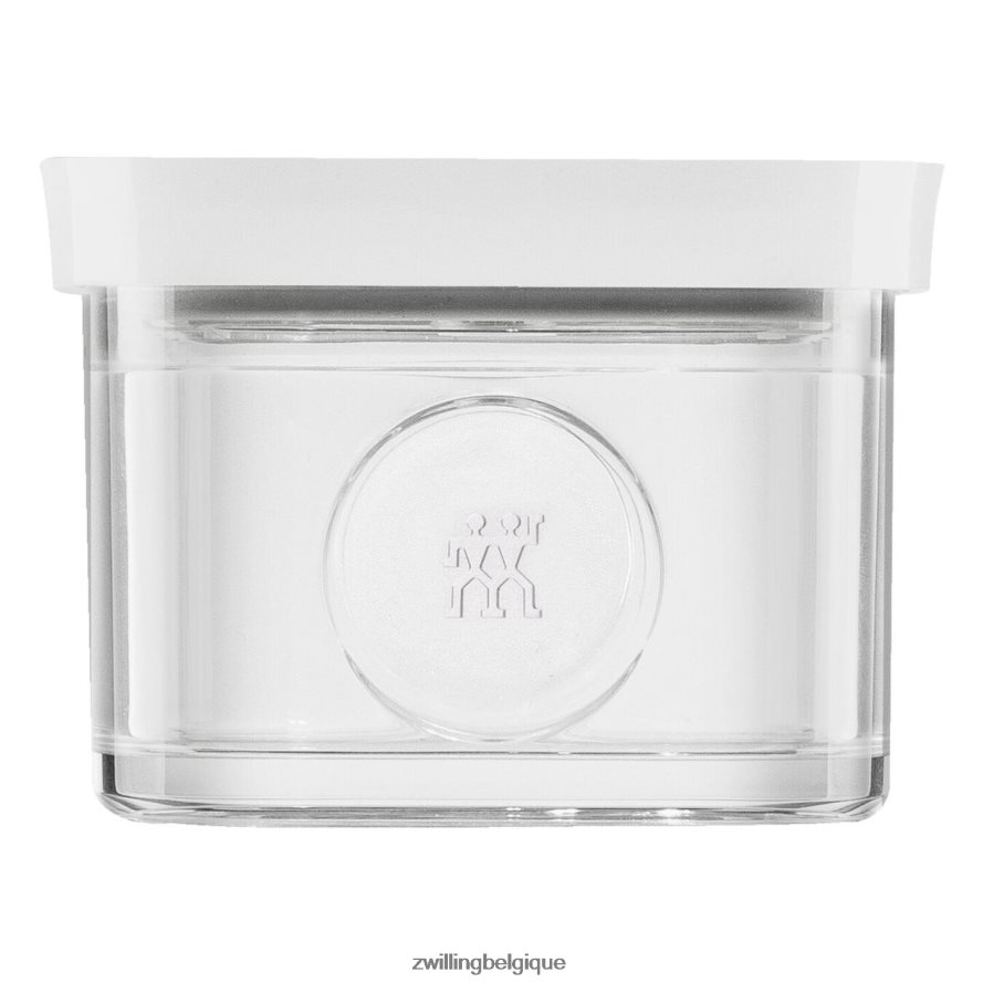 Zwilling set de récipients cubes Fresh & Save avec pompe à vide, petit, 7 pièces, blanc transparent cuisine 206XHX525