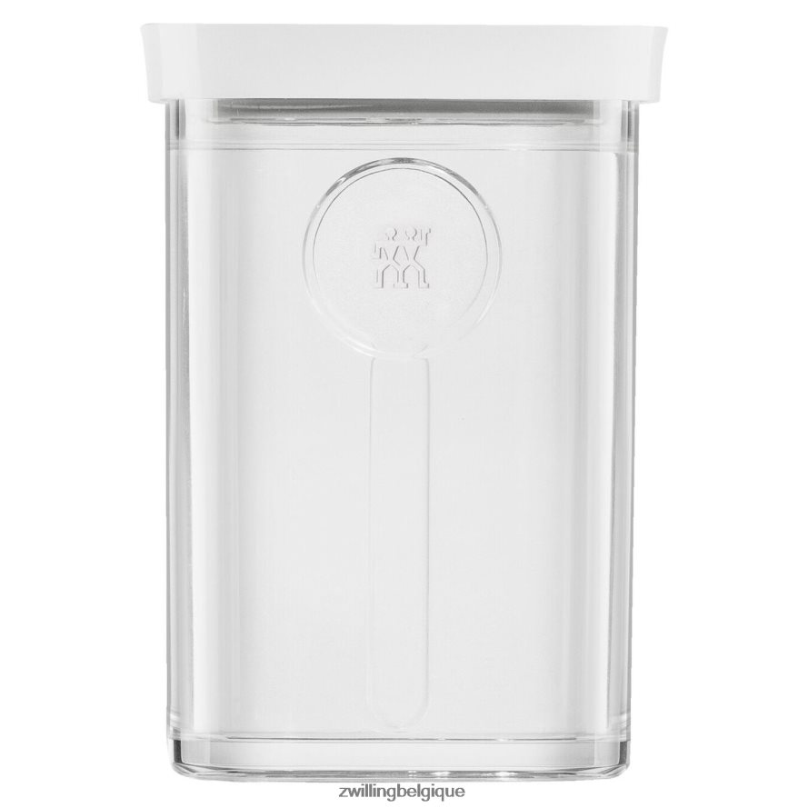 Zwilling set de récipients cubes Fresh & Save avec pompe à vide, petit, 7 pièces, blanc transparent cuisine 206XHX525