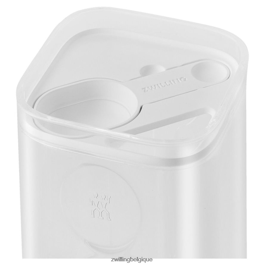 Zwilling set de récipients cubes Fresh & Save avec pompe à vide, petit, 7 pièces, blanc transparent cuisine 206XHX525