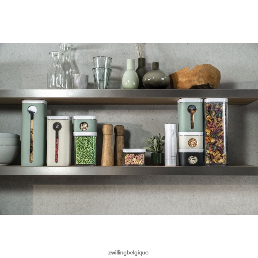 Zwilling set de récipients cubes Fresh & Save, s / 6 pcs, transparent-blanc cuisine 206XHX454